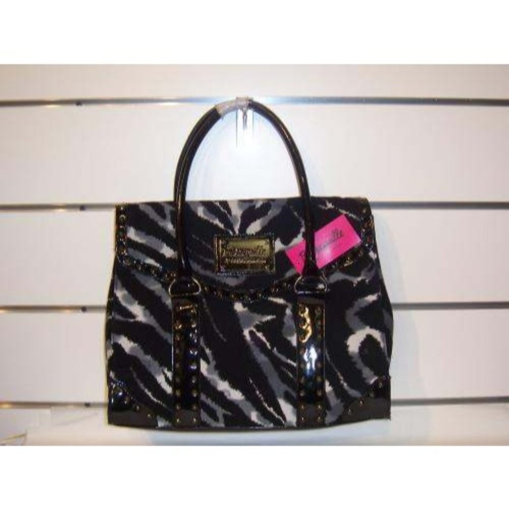 Betseyville Grey   Flap  Tote  Handbag  NWT  Cat's Meow